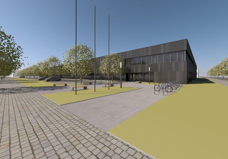 Rendering der Future Factory. Bild: Technoform