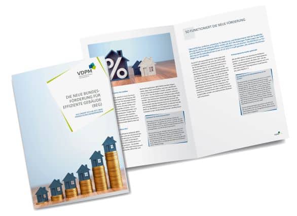 VDPM-Broschüre zur Bundesförderung für effiziente Gebäude