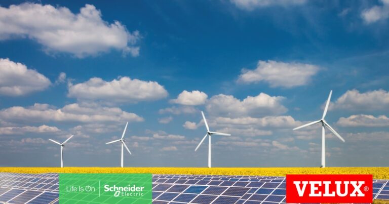 Schneider Electric bringt Velux dem „Null CO2“-Ziel näher