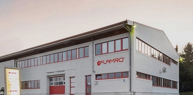 Flamro produziert und vertreibt seit über 30 Jahren seine Brandschutzprodukte vom Hauptsitz Leiningen aus. Bild: Flamro