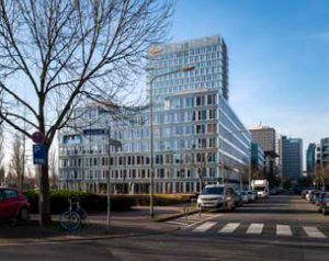 Das Cielo in Frankfurt ist eines von 65 Gebäuden für die Strabag künftig das Property Management erbringt. Bild: Demire