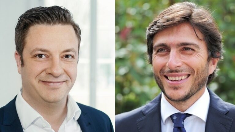 Christian Kaiser (li.), Geschäftsführer des Archibus Solution Centers Germany, und Daniele di Fausto, CEO von eFM, planen mit dem Merger ihrer Unternehmen einen großen Digitalisierungs-Schritt. - Fotos: Archibus, eFM