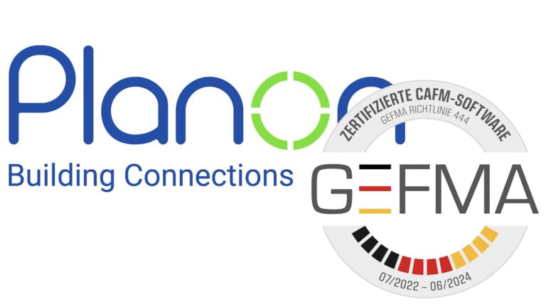 CAFM-Lösung von Planon erneut GEFMA 444 zertifiziert