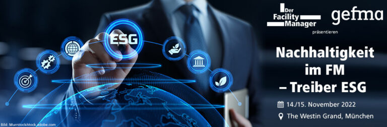 Nachhaltigkeit im FM – Treiber ESG