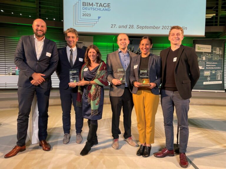 Arcadis, ATP Sustain und KIT gewinnen Green BIM Awards