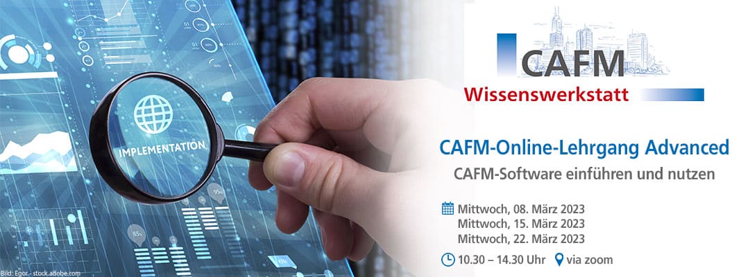 CAFM-Online-Lehrgang Advanced