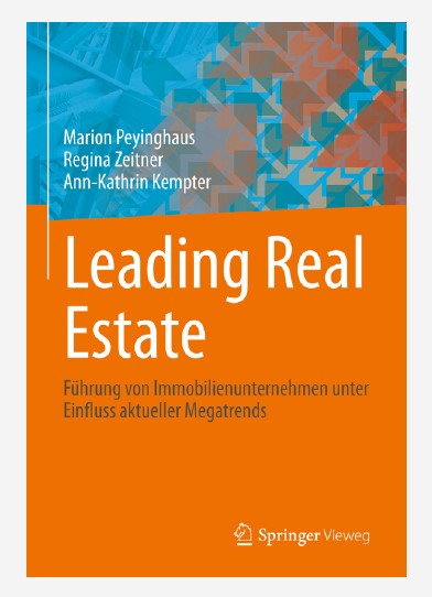 CC PMRE veröffentlicht Fachbuch „Leading Real Estate“