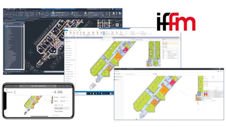 In welchem Umfang iffmGIS auch für Drittsysteme und Dienstleister offen sein kann, demonstriert iffm auf der CAMF-Messe in Fulda - Bild: iffm
