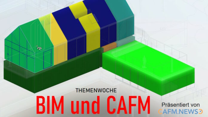 Die Themenwoche im Juni befasst sich mit Ansätzen, um BIM-Modelle erfolgreich mit CAFM-Anwendungen zu vermählen -Bild: Loy & Hutz; Montage: CAFM-News