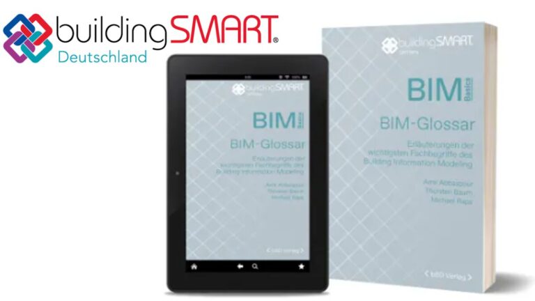 Das BIM-Glossar von buildingSMART Deutschland bietet auf 124 Seiten umfassende Erläuterungen zu zentralen Begriffen der Planungsmethode - Bild: buildingSMART Deutschland; Montage CAFM-News