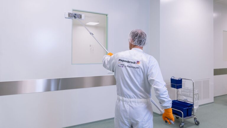 Piepenbrock: Auftrag zur Reinraumreinigung