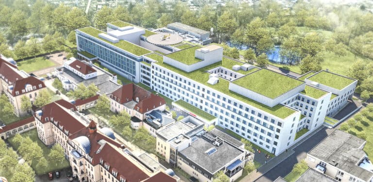 Caverion: HLK-Auftrag für Klinikneubau in Leipzig