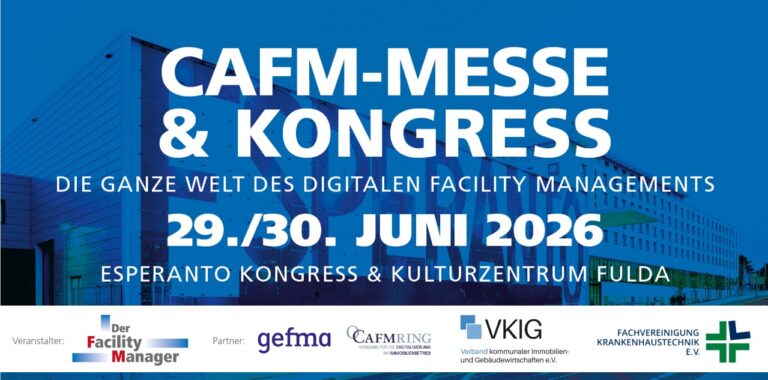 VKIG und FKT weitere Partner der CAFM-MESSE & KONGRESS