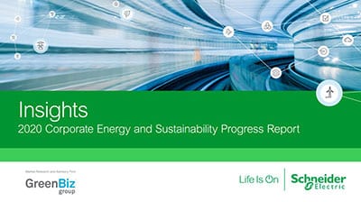 Corporate Energy and Sustainability Progress Report 2020
